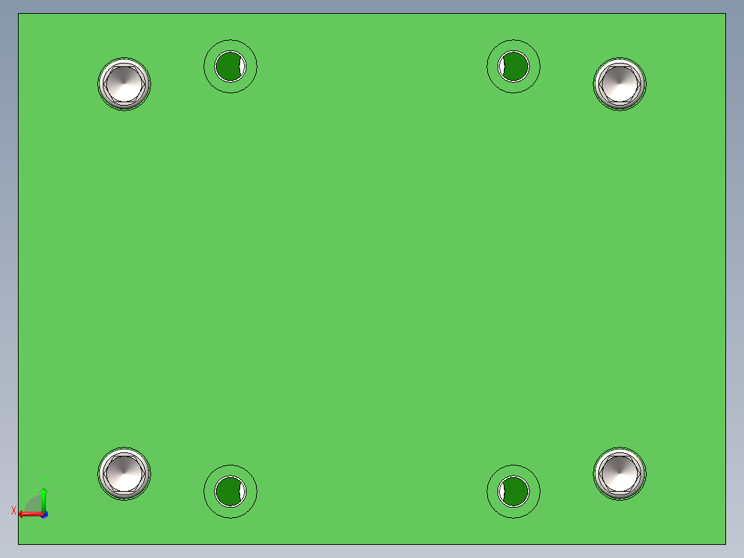 手电筒盖头注塑模具设计(全部结清）后视图