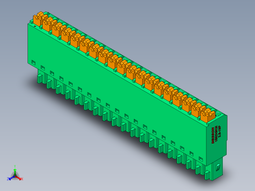 DEGSON 15EDG 系列 3.5mm 插拔式接线端子 FullPack-15EDGKN-3.5-19P-14-00AH