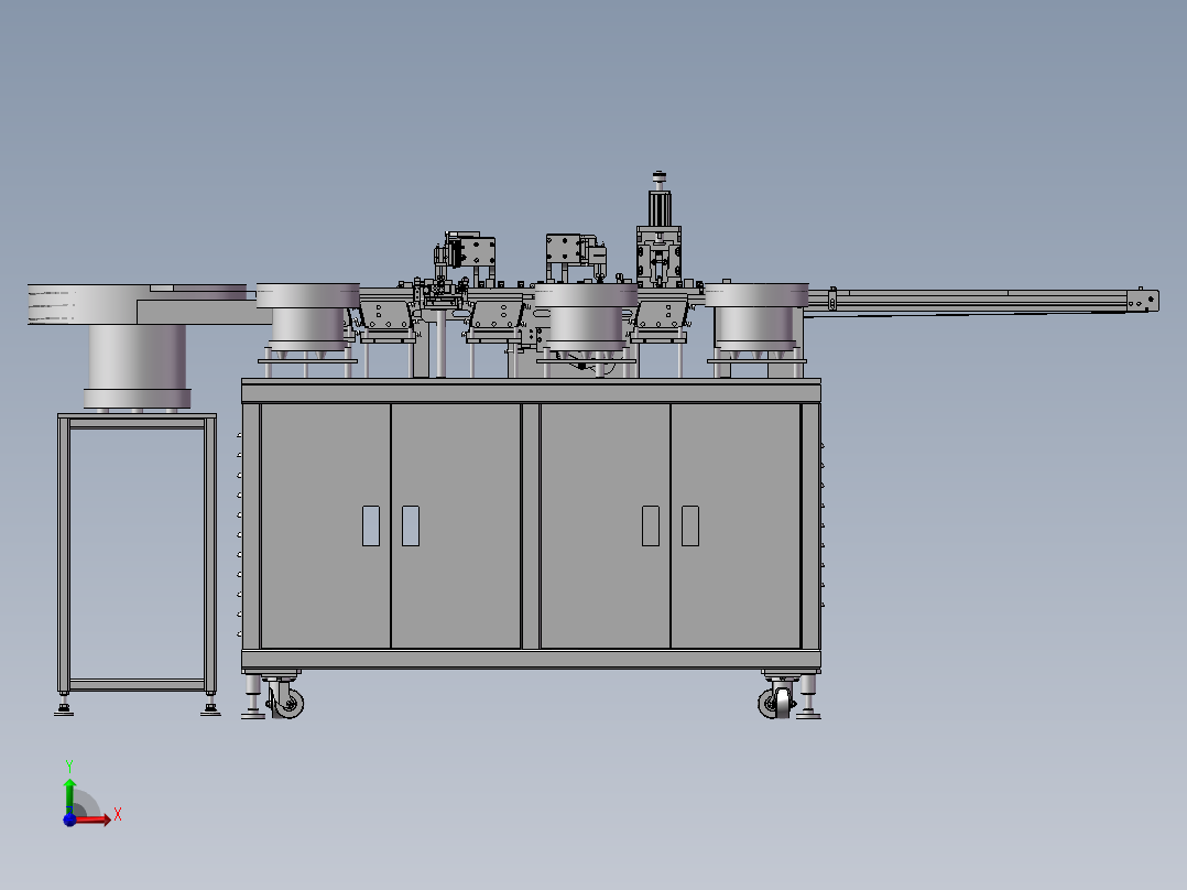 继电器全自动组装机(STEP)前视图