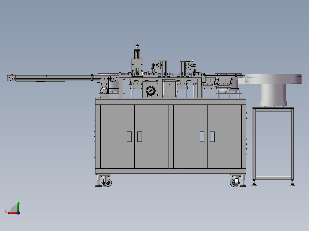 继电器全自动组装机(STEP)后视图