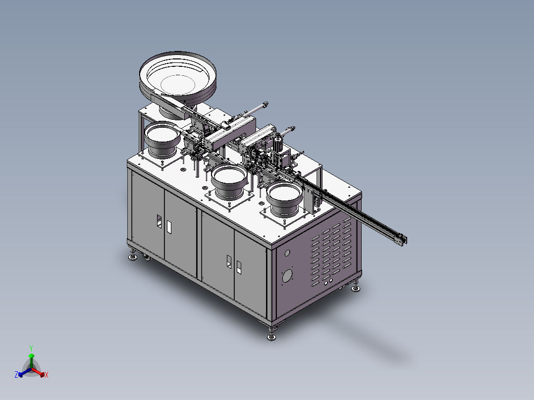 继电器全自动组装机(STEP)正等轴测图
