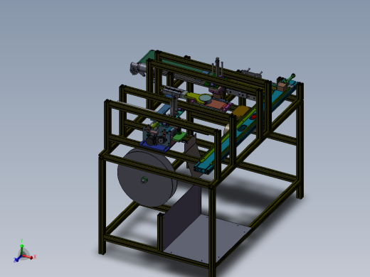 一款印刷和贴标一体机