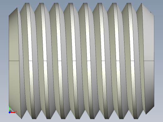 DIN 913-ISO 4026 固定螺钉-M16 L=20.STEP前视缩略图