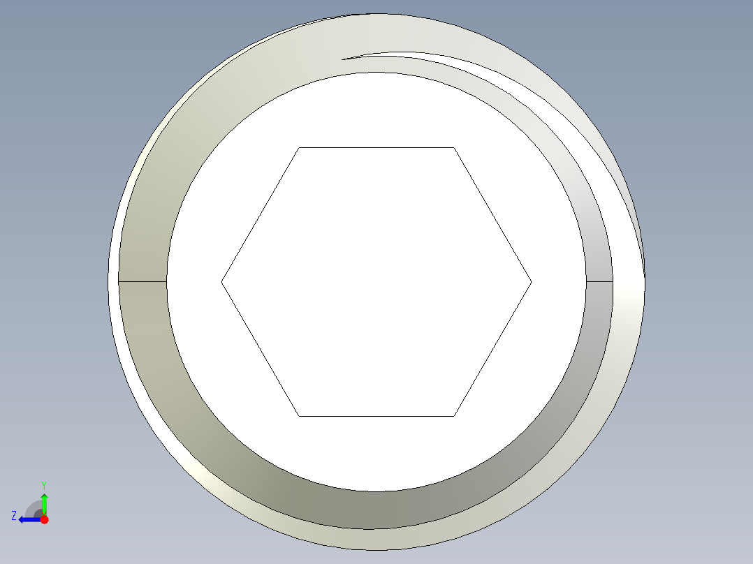 DIN 913-ISO 4026 固定螺钉-M16 L=20.STEP右视图