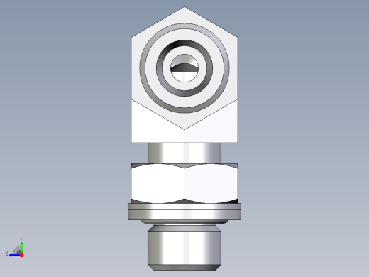 卡套式工业通用硬管接头EO_Adjustable_Locknut_elbow_WEE08SROMDCF右视缩略图