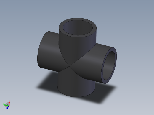 PVC公制管件-Cross (DIN 8063) Type TT