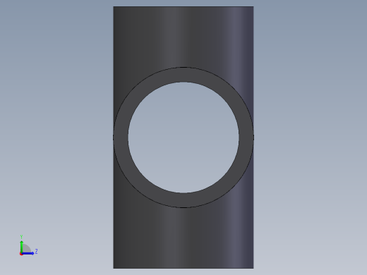 PVC公制管件-Cross (DIN 8063) Type TT左视缩略图