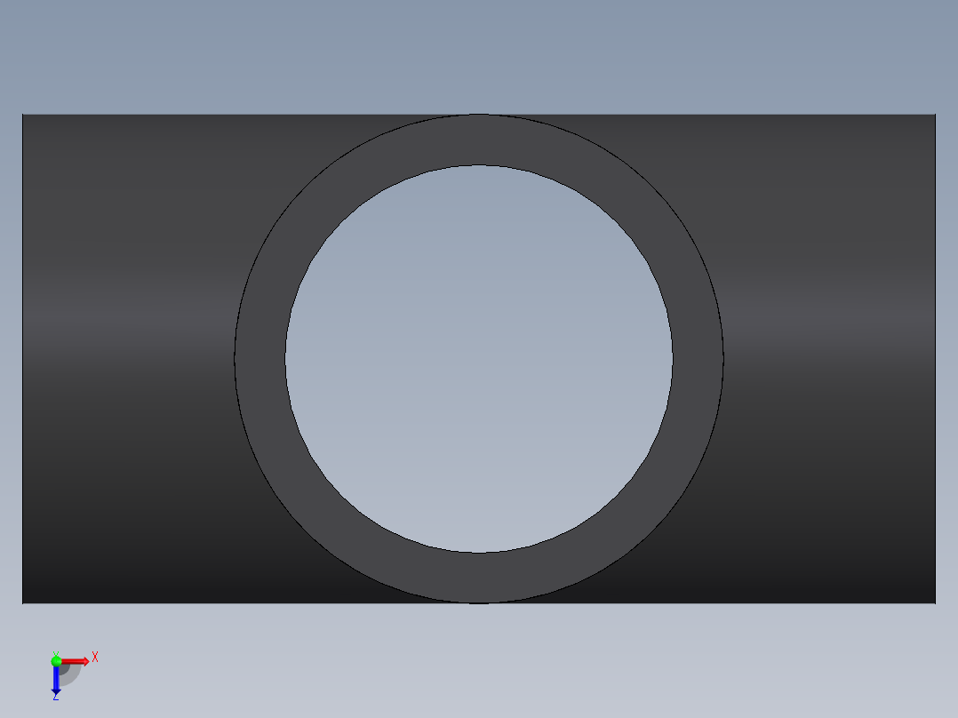 PVC公制管件-Cross (DIN 8063) Type TT俯视图