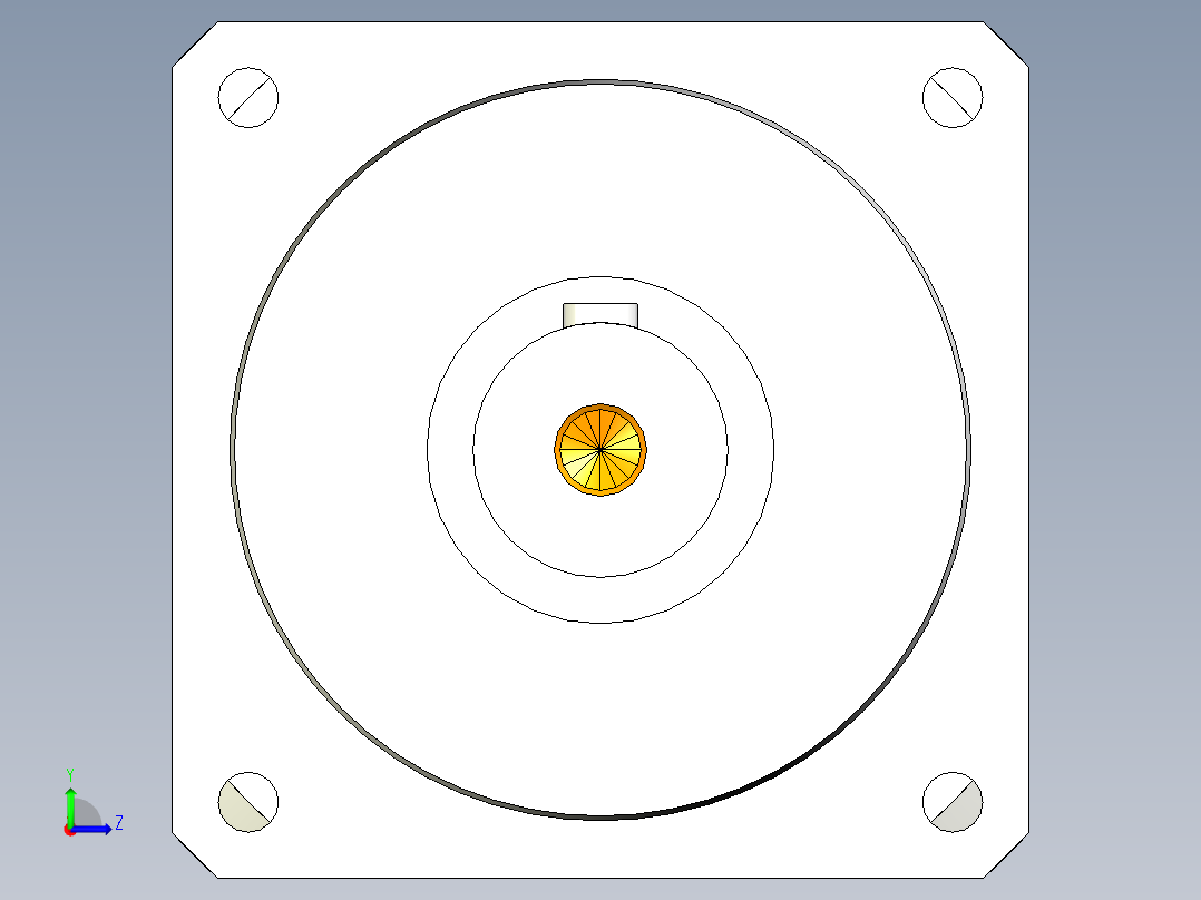 直齿PLX180-L1 42-114.3-200-M12.stp左视图