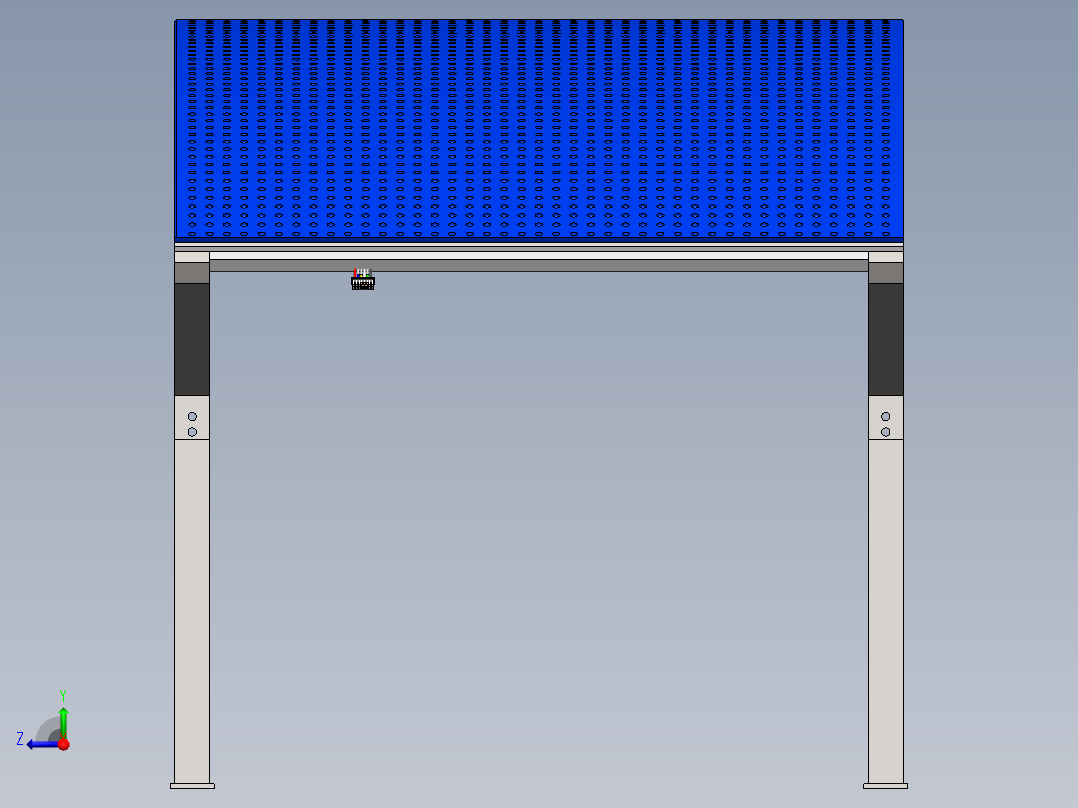 太阳能模型右视图