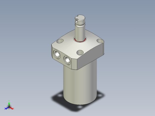 KOSMEKWHE1000-2AR-F多系列多零件图纸模型多系列多零件图纸模型正等轴测缩略图