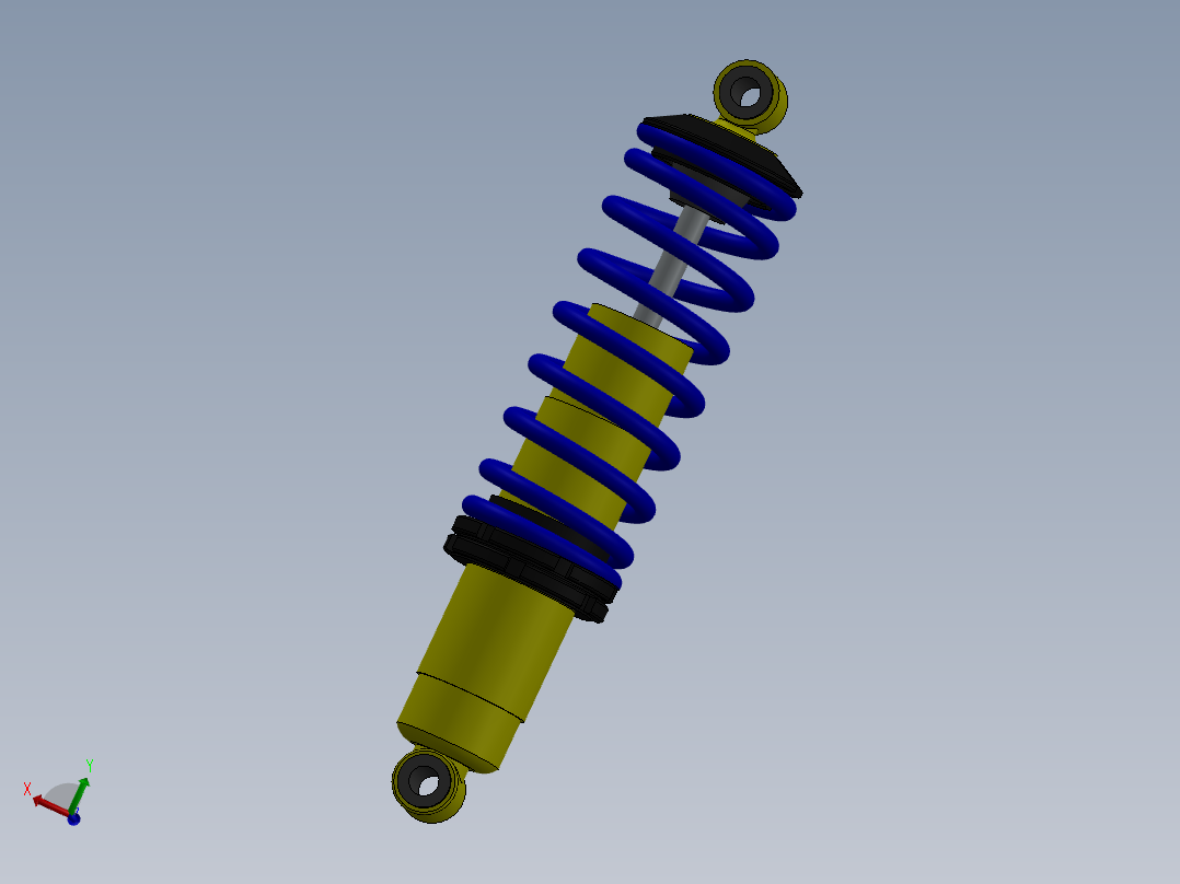 弹簧减震器设计模型164346==20dw