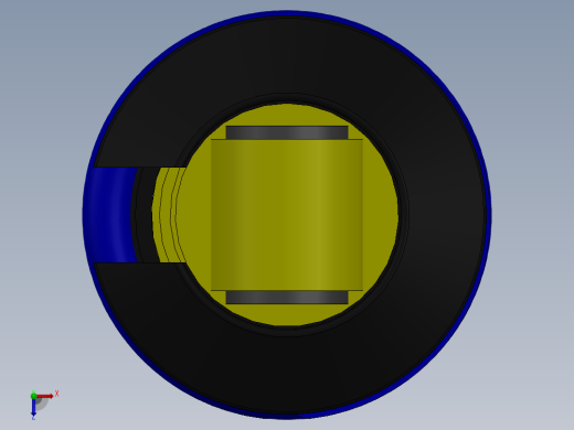 弹簧减震器设计模型164346==20dw俯视缩略图