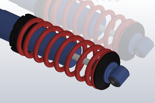 弹簧减震器设计模型164346==20dw缩略图