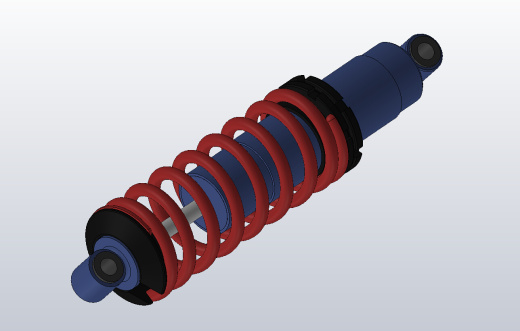 弹簧减震器设计模型164346==20dw缩略图