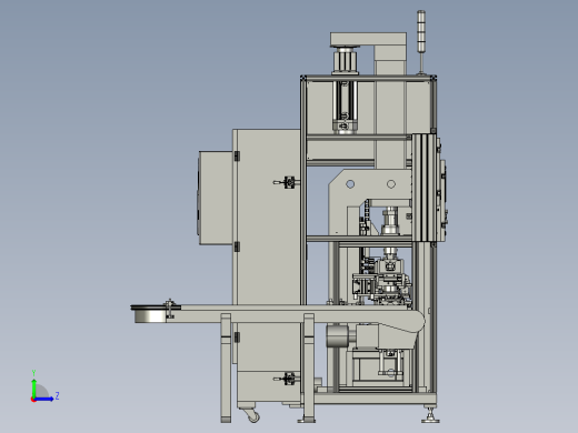 2CN前转向节压装机（接线盒和线槽）左视缩略图