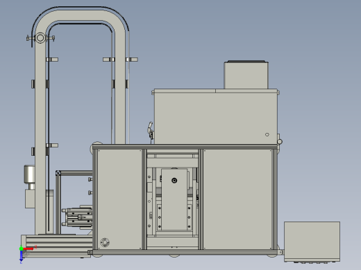 2CN前转向节压装机（接线盒和线槽）俯视缩略图