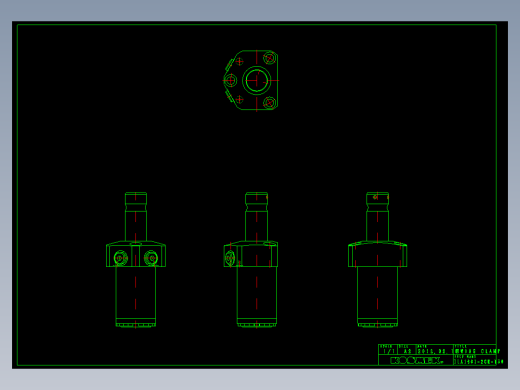 KOSMEKTLA1601-2CR-Y30多系列多零件图纸模型