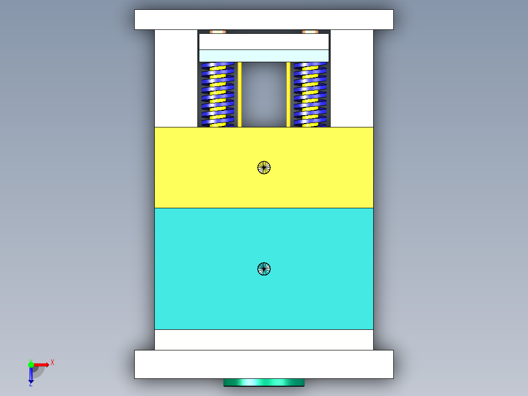 充电宝外壳注塑模具设计含三维UG==1192736==160俯视图