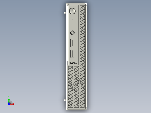 DELL OptiPlex微型电脑7010前视缩略图
