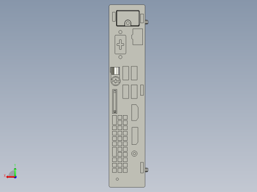 DELL OptiPlex微型电脑7010后视缩略图