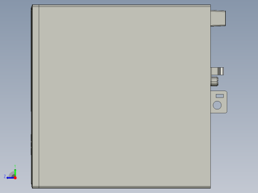 DELL OptiPlex微型电脑7010右视缩略图
