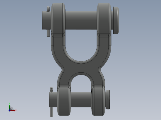 紧固件-0.7500 Double Shackle 0.5000前视缩略图