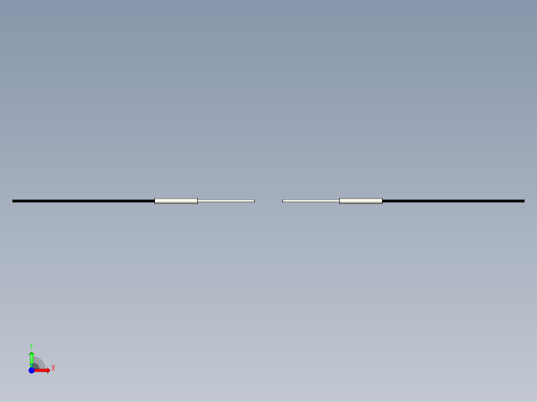 光纤元件对射型FT-210Q-M前视图