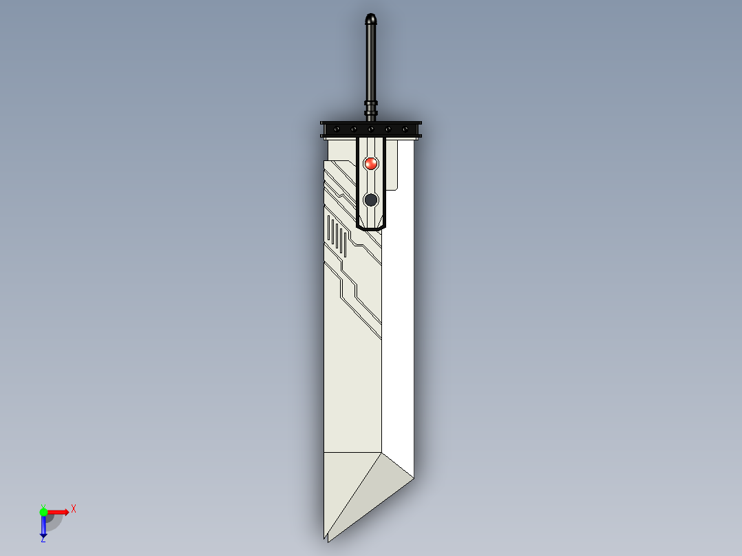 剑、宝剑(37)俯视图