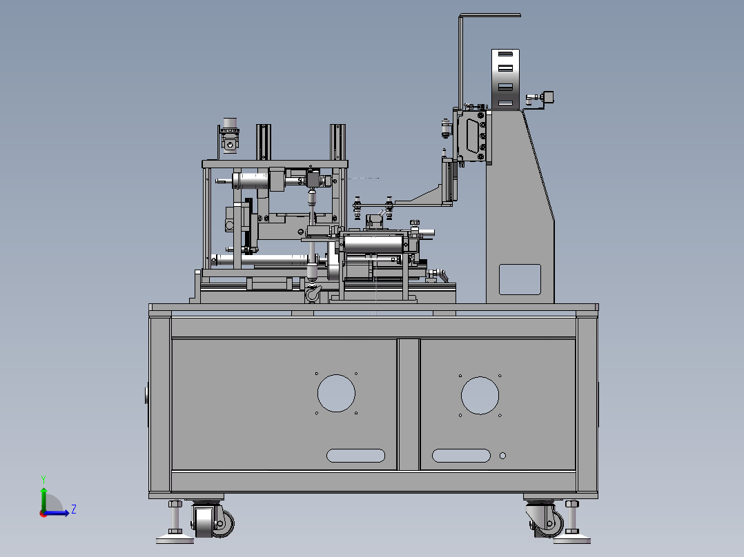 四通道漏液检测机sw18左视图