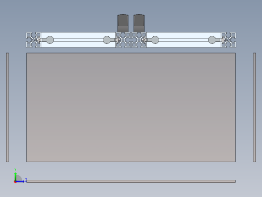 电控柜、铝型材框架左视缩略图