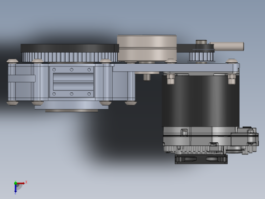 摆线减速器、摆线针轮减速器、减速器(10)俯视缩略图