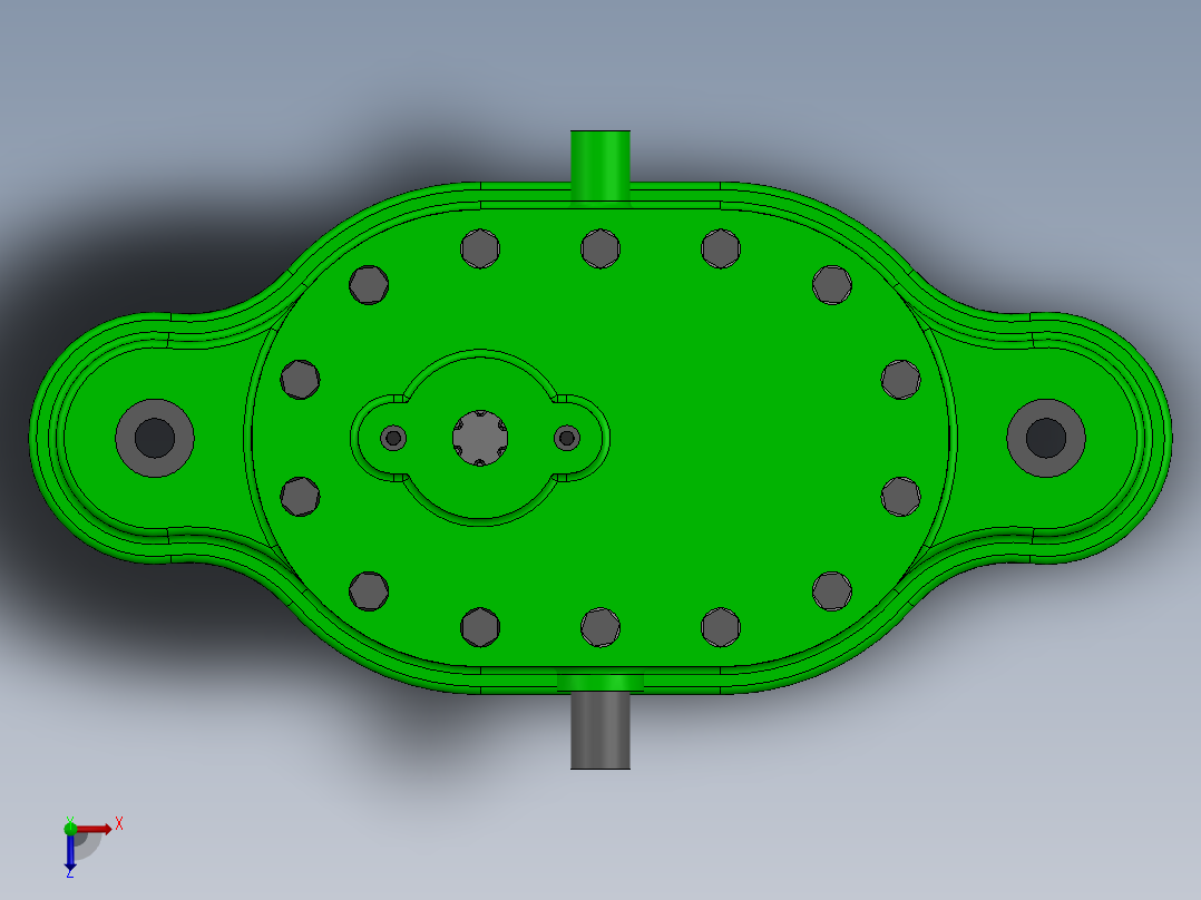 泵、水泵(142)俯视图