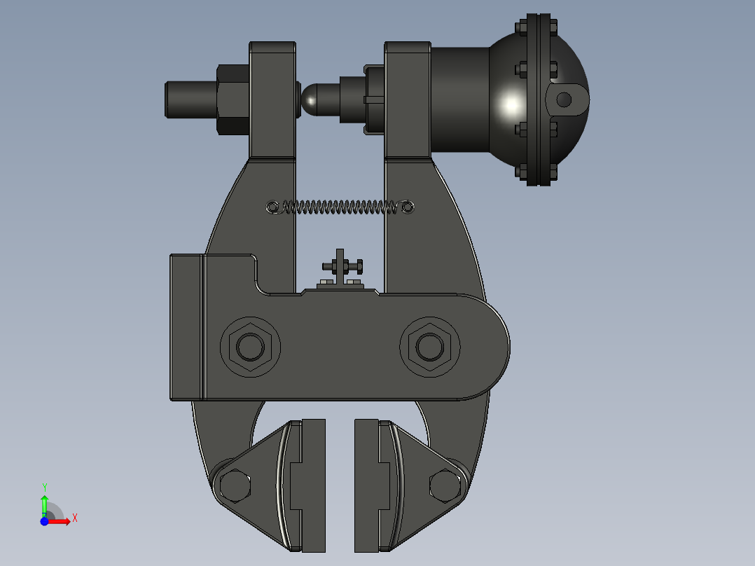 KB5空气驱动制动器_KB5-1前视图