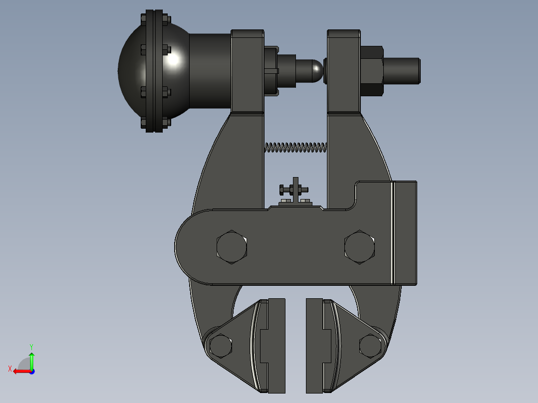 KB5空气驱动制动器_KB5-1后视图