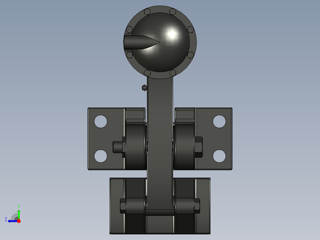 KB5空气驱动制动器_KB5-1右视图