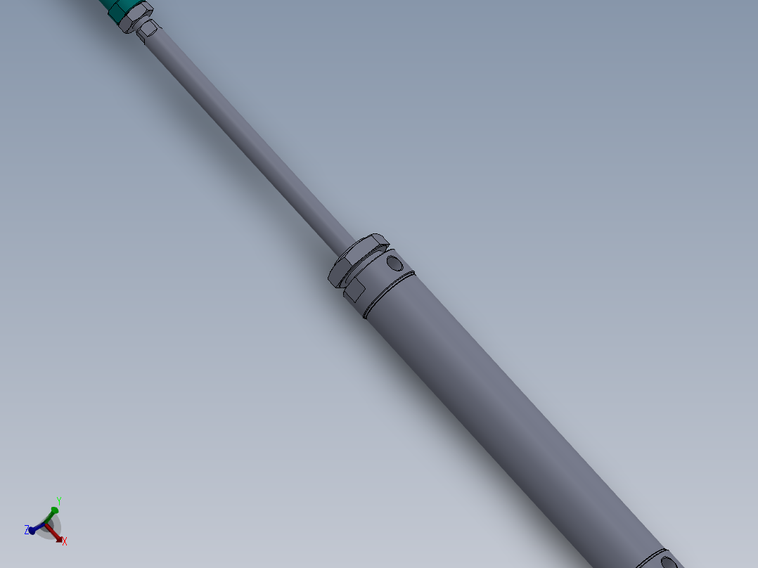 MA32x150-S-M-2气缸主视图