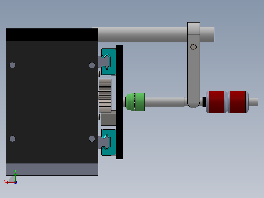 机械摩擦测量mechanical-friction-measuring-模型格式为 sw后视图