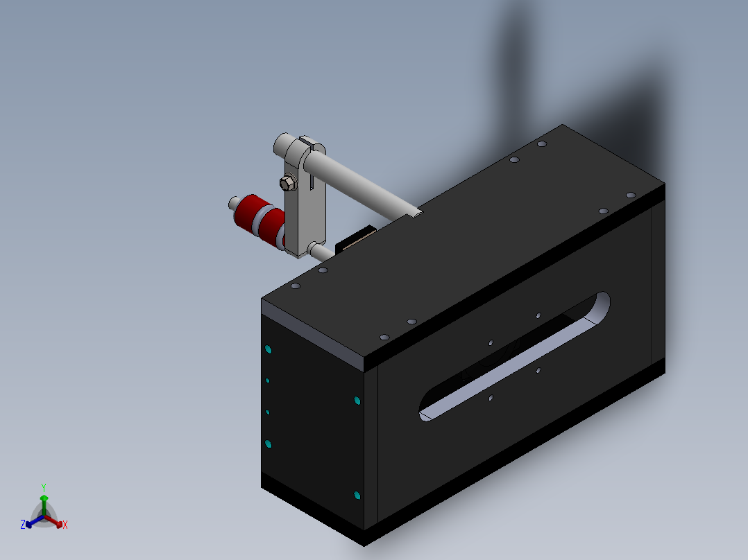 机械摩擦测量mechanical-friction-measuring-模型格式为 sw正等轴测图