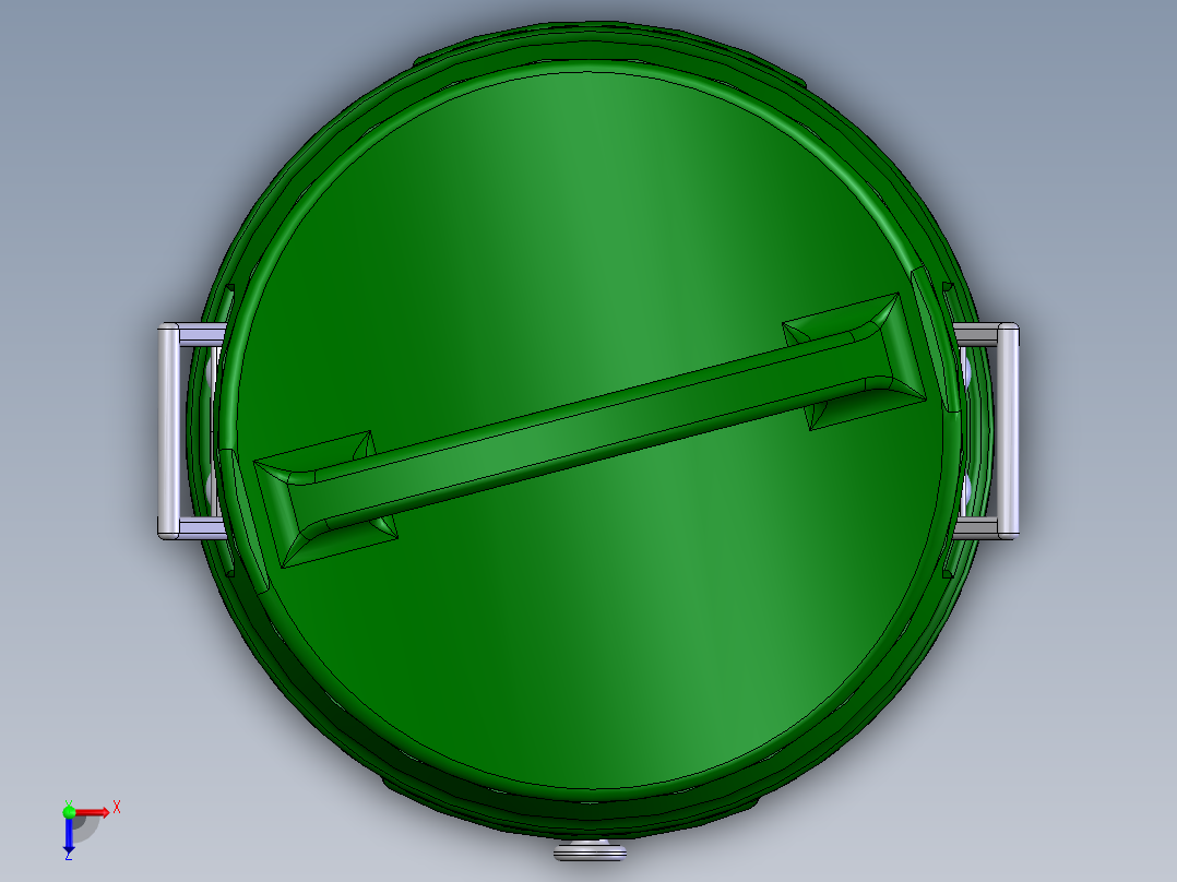 保温桶饮水机俯视图