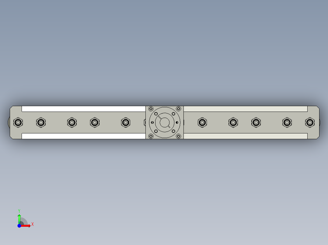 SR-B08-11隔膜吸盘组件前视图