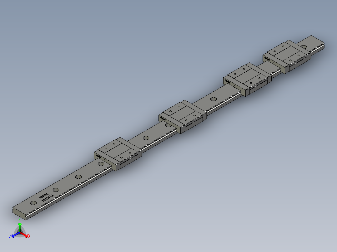 MGW12C4R530Z0C正等轴测图