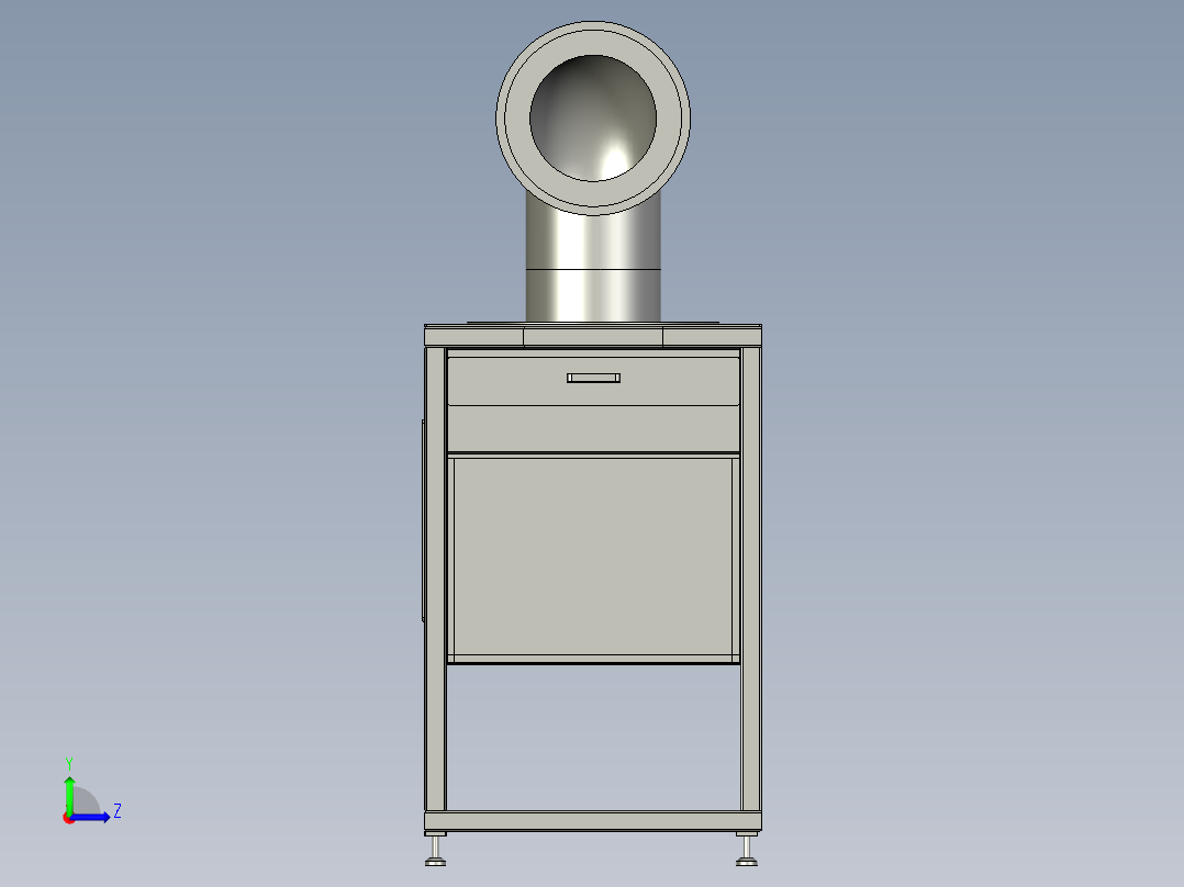 活性炭箱0左视图