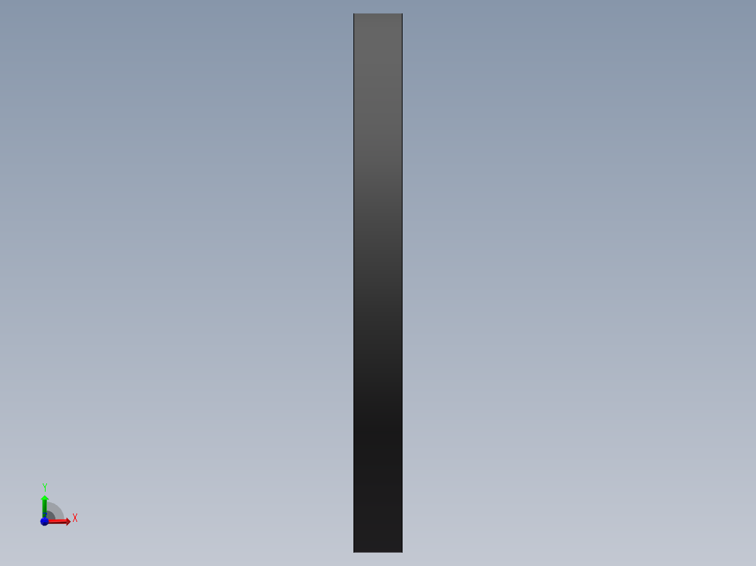 FLANGE-BLIND_DN300_PN10_U-PVC前视图