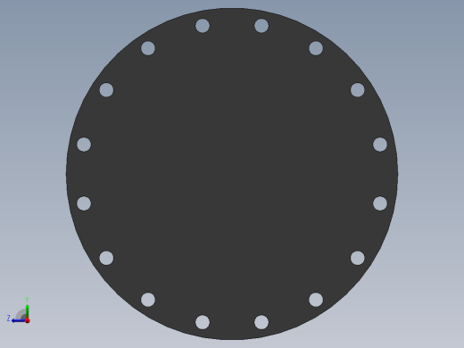 FLANGE-BLIND_DN300_PN10_U-PVC右视缩略图
