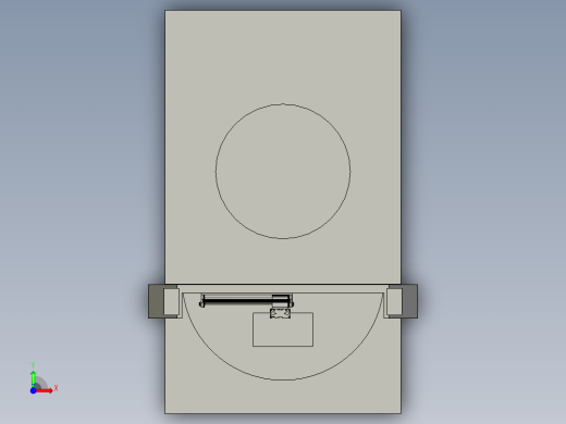 产品注塑压合总成前视缩略图