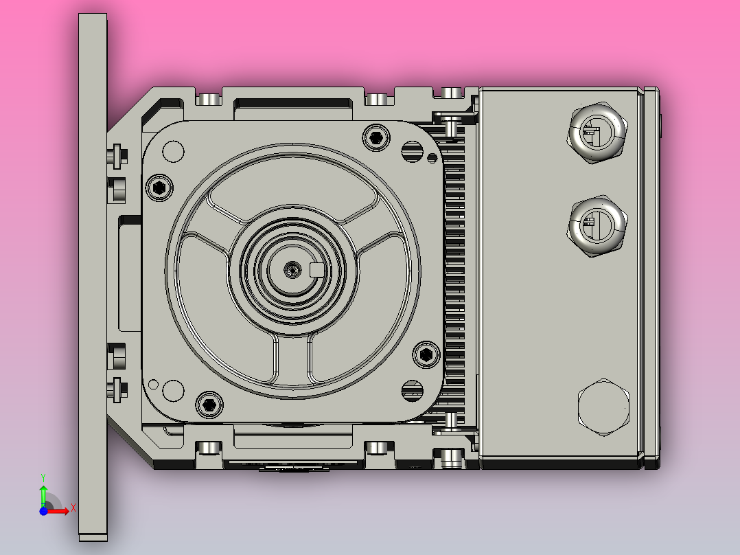 MVSY系列一体机 MVSY1-13A37C15CD-T331F前视图