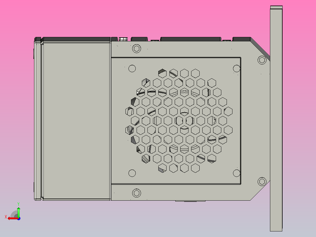 MVSY系列一体机 MVSY1-13A37C15CD-T331F后视图