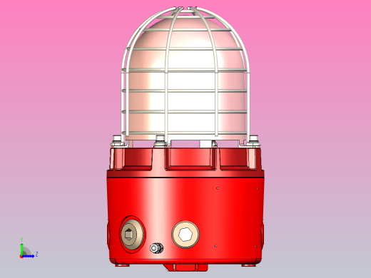 IP等级UL认证防爆信标左视缩略图