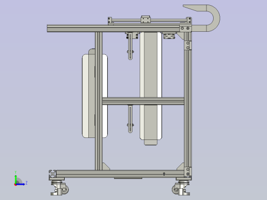 PCM板上料机架_0210A左视缩略图